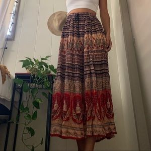 Printed skirt